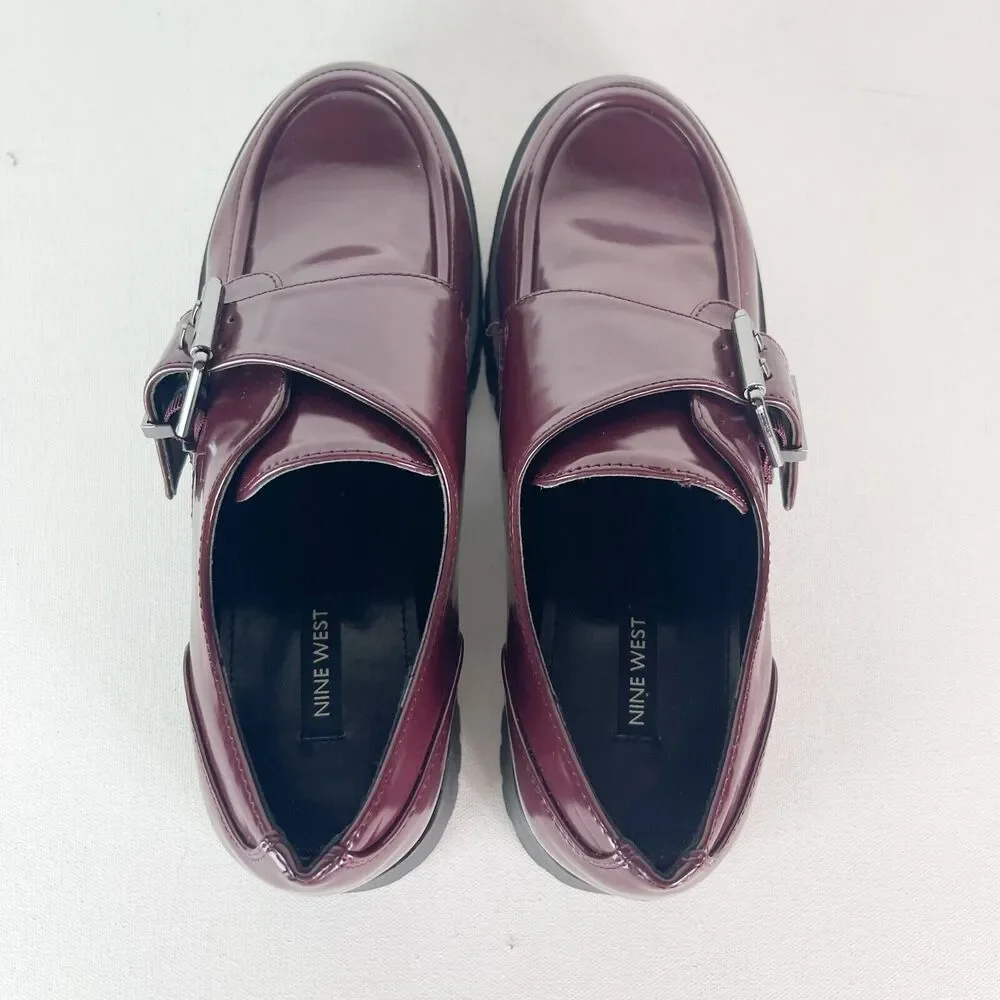 Nine West NWOB Women'S Red Pull-On Araise Loafer Size 9 - Picture 3 of 7